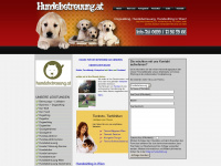 hundebetreuung.at Webseite Vorschau