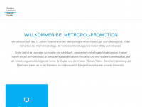 metropol-promotion.de Webseite Vorschau