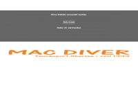 macdiver.at Webseite Vorschau