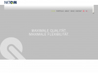 netqm.at Webseite Vorschau