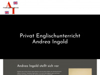 andrea-ingold.ch Webseite Vorschau