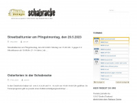 schabracke.net Webseite Vorschau