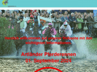 artlaender-rennverein.de Webseite Vorschau