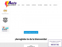 aeroglobo.com Webseite Vorschau