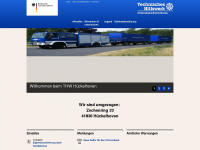thw-hueckelhoven.de Webseite Vorschau