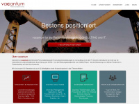 vacantum.com Webseite Vorschau
