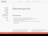 rotkel.de Webseite Vorschau