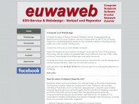 euwaweb.de Webseite Vorschau