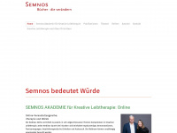 semnos.de Webseite Vorschau