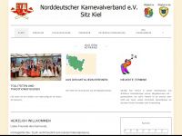 karnevalnorddeutschland.de Webseite Vorschau