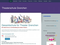 theaterschulegrenchen.ch Webseite Vorschau