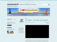 mutmacher24.wordpress.com Webseite Vorschau