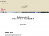 hotel-zuendorf.de Webseite Vorschau
