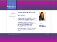 globulix.ch Webseite Vorschau