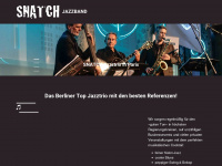 snatch-jazzband.de Webseite Vorschau