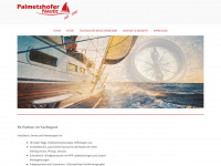 palmetshofer-nautic.at Webseite Vorschau