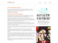 echomedia-buch.at Webseite Vorschau