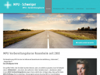 mpu-schweiger.de Webseite Vorschau