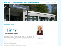 matzanke-immobilien.de Webseite Vorschau