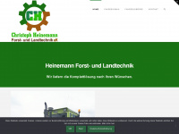 heinemann-forsttechnik.de Webseite Vorschau