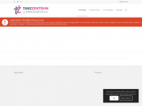 tanzzentrum-lu.de Webseite Vorschau