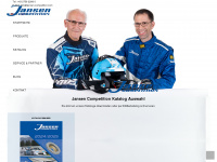 jansen-competition.com Webseite Vorschau