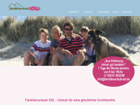 familienurlaub-xxl.de Webseite Vorschau