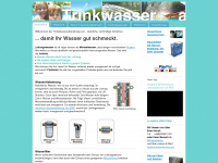 trinkwasseraufbereitung.com Webseite Vorschau
