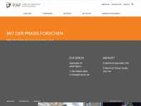 ifaf-berlin.de Webseite Vorschau