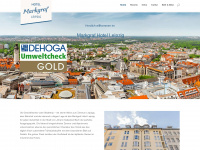 markgraf-hotel-leipzig.com Webseite Vorschau