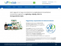 finclub.hu Webseite Vorschau