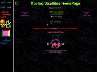 movingsatellites.com Webseite Vorschau