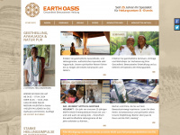earth-oasis.de Webseite Vorschau