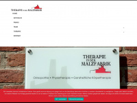 therapie-malzfabrik.de Webseite Vorschau