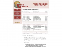 faithmission.ca Webseite Vorschau