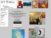 art-franz.de Webseite Vorschau