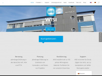 wisi.ch Webseite Vorschau