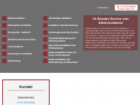 gelsenkirchen-elektriker.de Webseite Vorschau