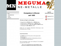 meguma-ne.de Webseite Vorschau