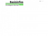 basisinfos.de Webseite Vorschau