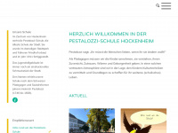 pestalozzi-hockenheim.de Webseite Vorschau