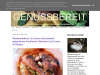 genussbereit.blogspot.com Webseite Vorschau