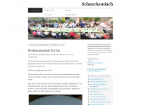 schneckentisch.wordpress.com Webseite Vorschau
