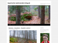 bayerischer-wald-wandern-blog.de Webseite Vorschau