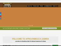 victoriafalls-zambiatravel-safaris.com Webseite Vorschau