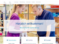 tierarzt-seffner.de Webseite Vorschau