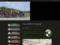 puch-mc50.at Webseite Vorschau
