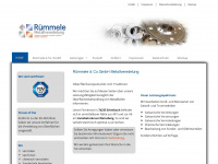 ruemmelegmbh.de Webseite Vorschau