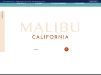 malibucity.org Webseite Vorschau