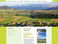 attersee-attergau-salzkammergut.at Webseite Vorschau